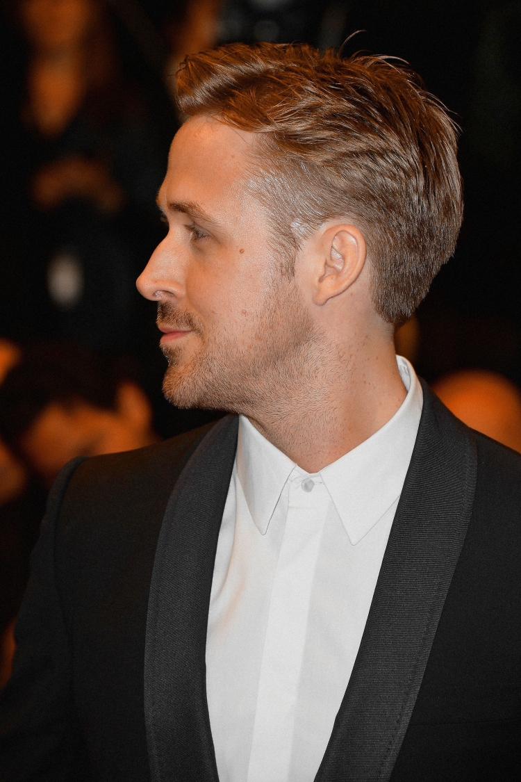 Райан Гослинг короткая стрижка
