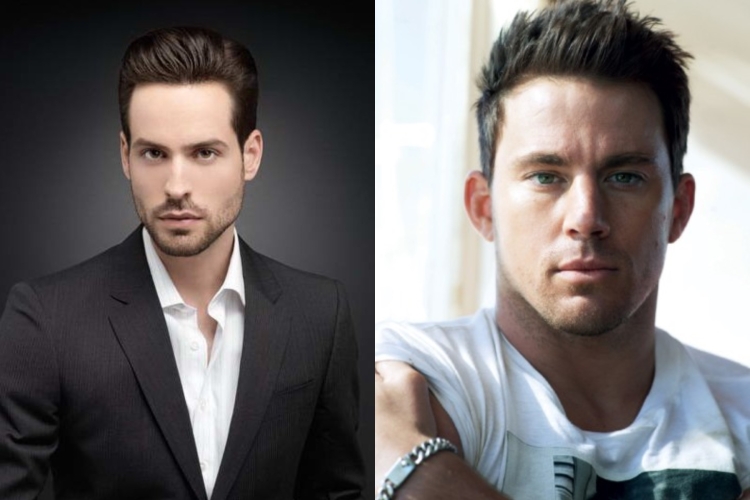 Прически для узкого лица мужские