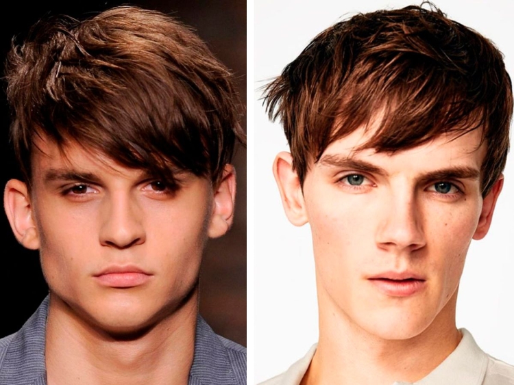 Мужские стрижки для вытянутого лица