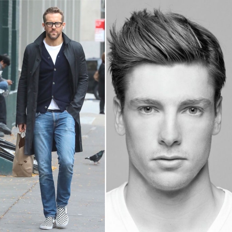 Причёски для квадратного лица мужские