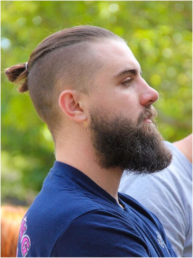 Андеркат man bun