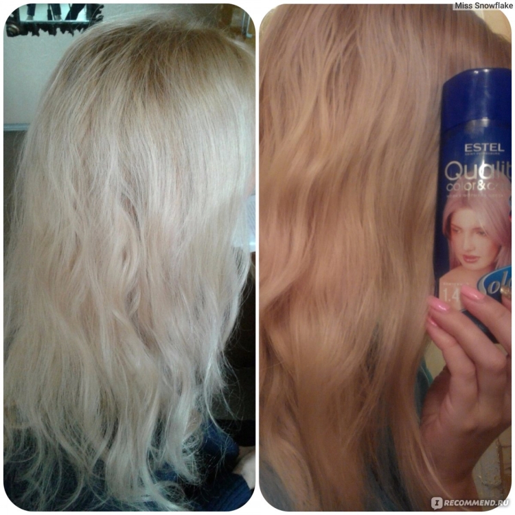 Тонирующий тоник Эстель для блондинок