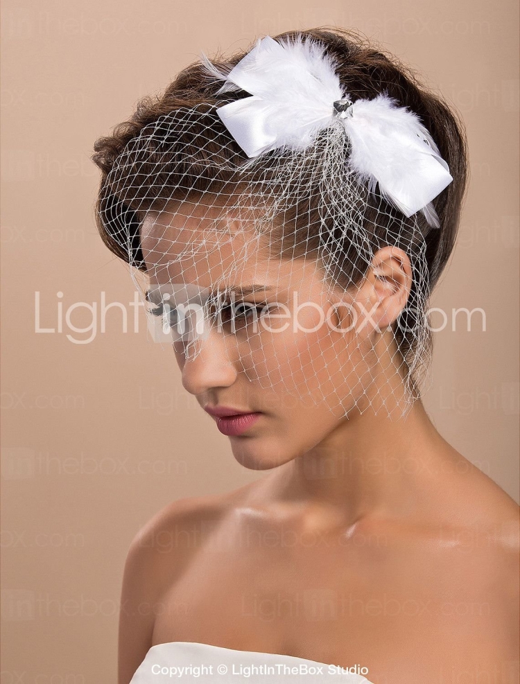 Ободок с сеткой