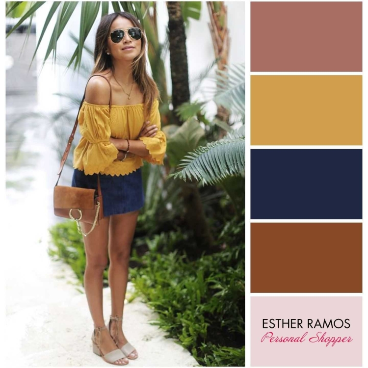 Цвета сочетающиеся с охрой в одежде