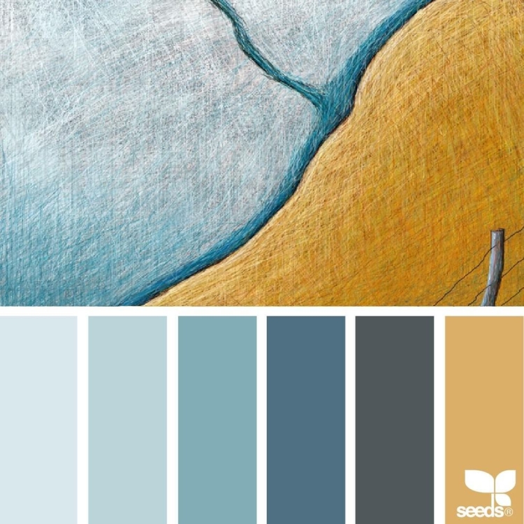 Цветовые сочетания с охрой