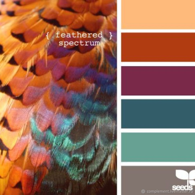 Палитра Seeds терракотовый