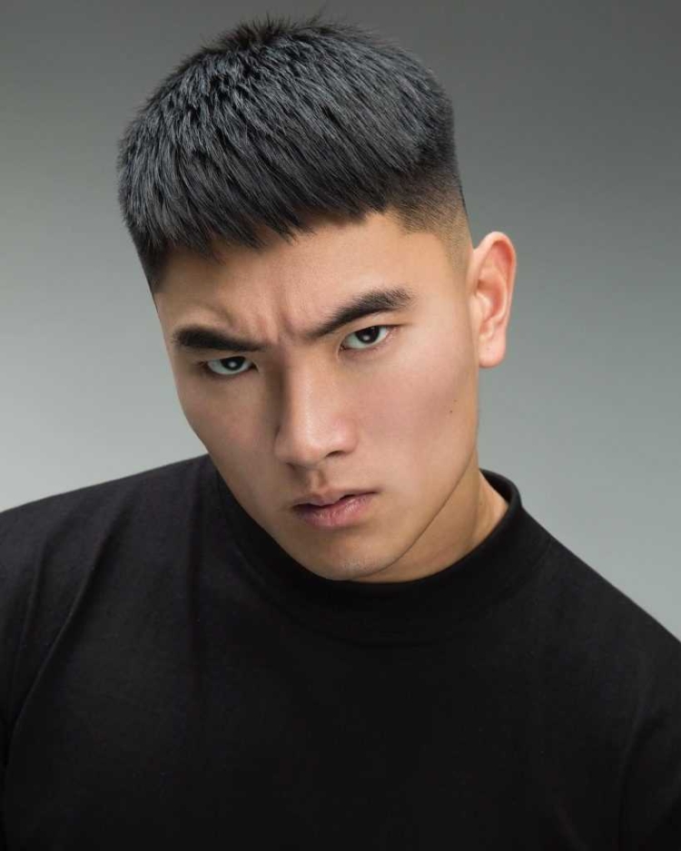 Прически короткие мужские азиаты
