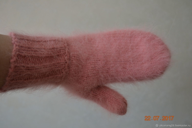 Варежки ангора