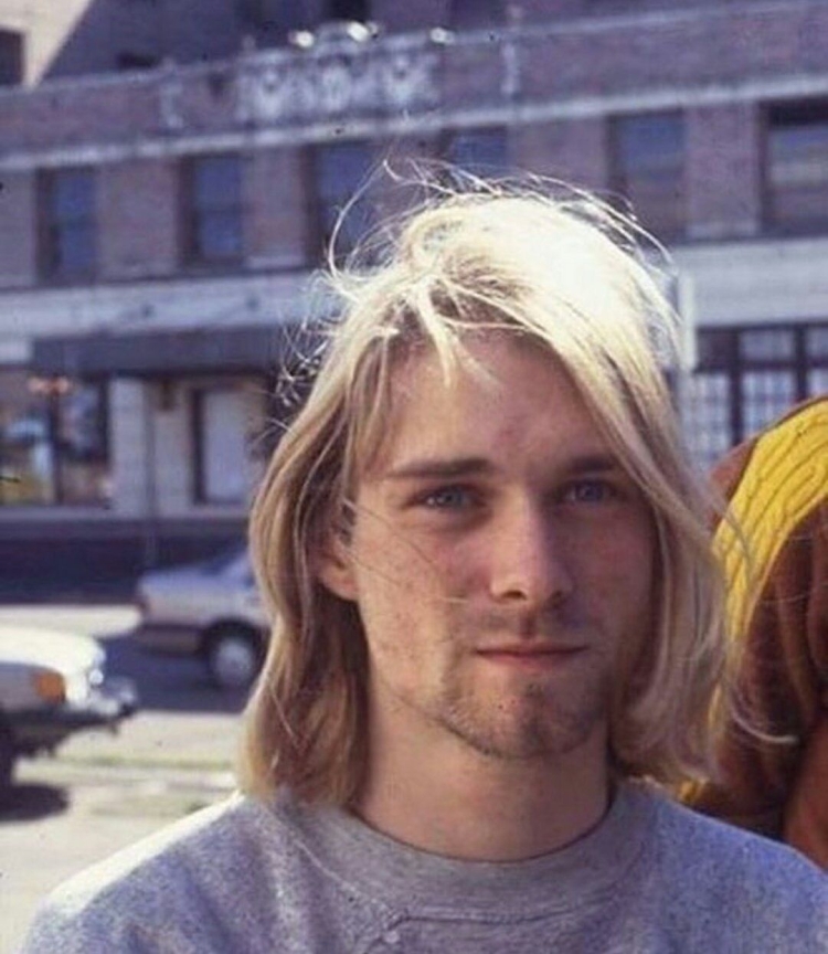Курт Кобейн в молодости