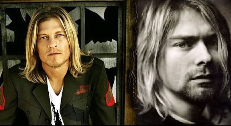 Курт Кобейн и Брэд Питт