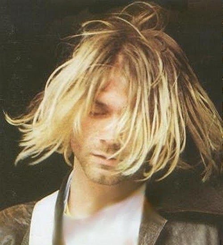 Курт Кобейн прическа