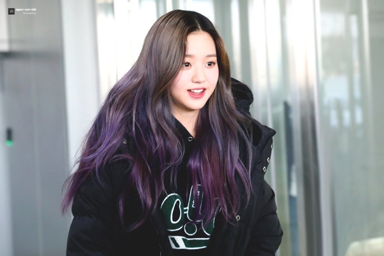 Wonyoung different hair Colour
