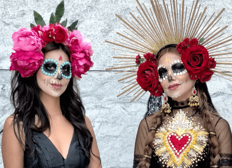 Диа де Лос Муэртос костюм платье