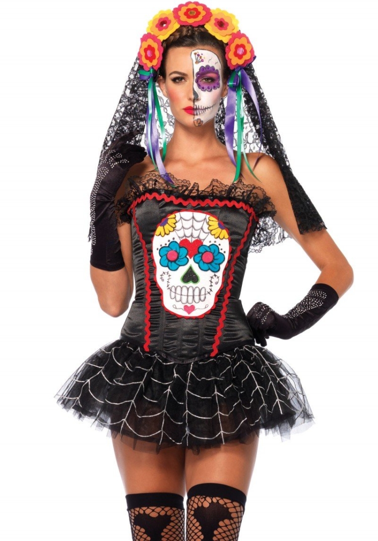 День мертвых в Мексике костюмы