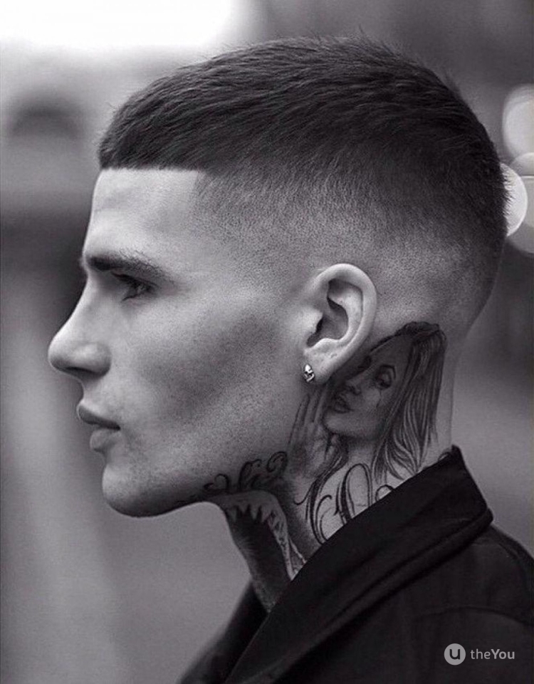 Кроп андеркат стрижка