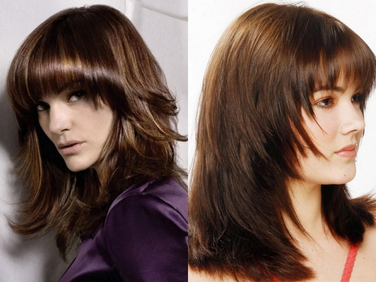 Каскад рапсодия на средние волосы