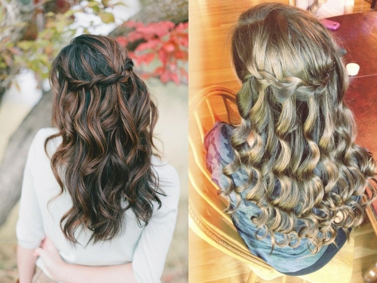 Причёски еа последний звонок на длинные волосы