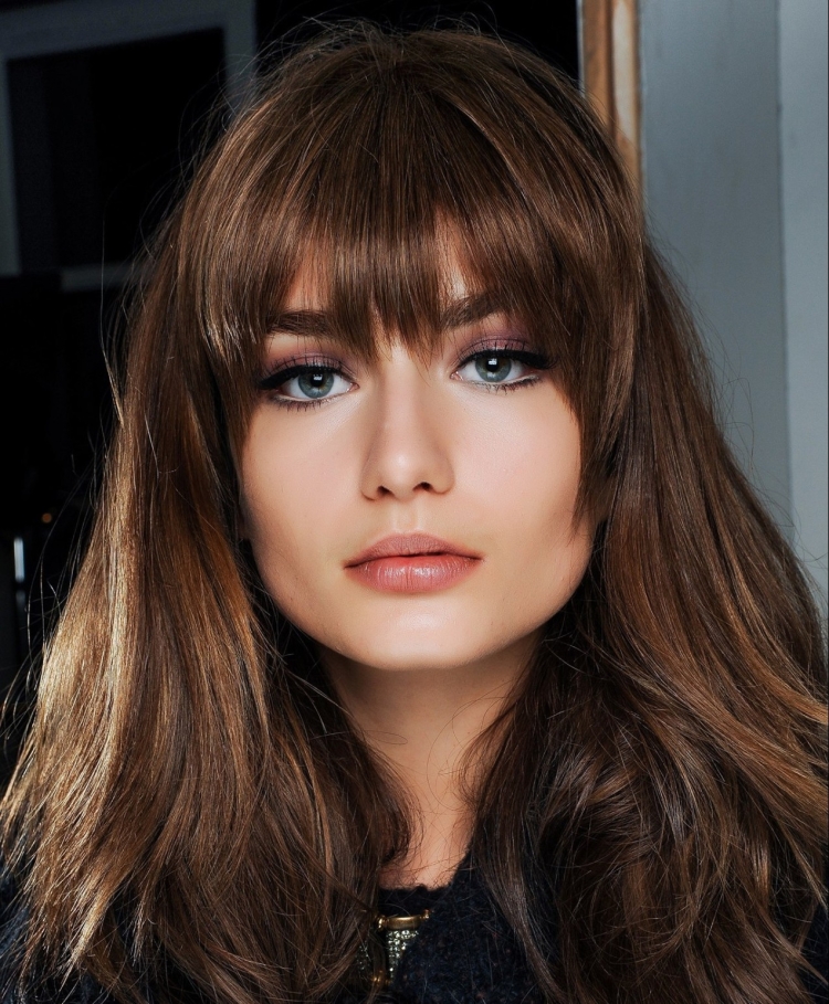 Челки рваные филированные