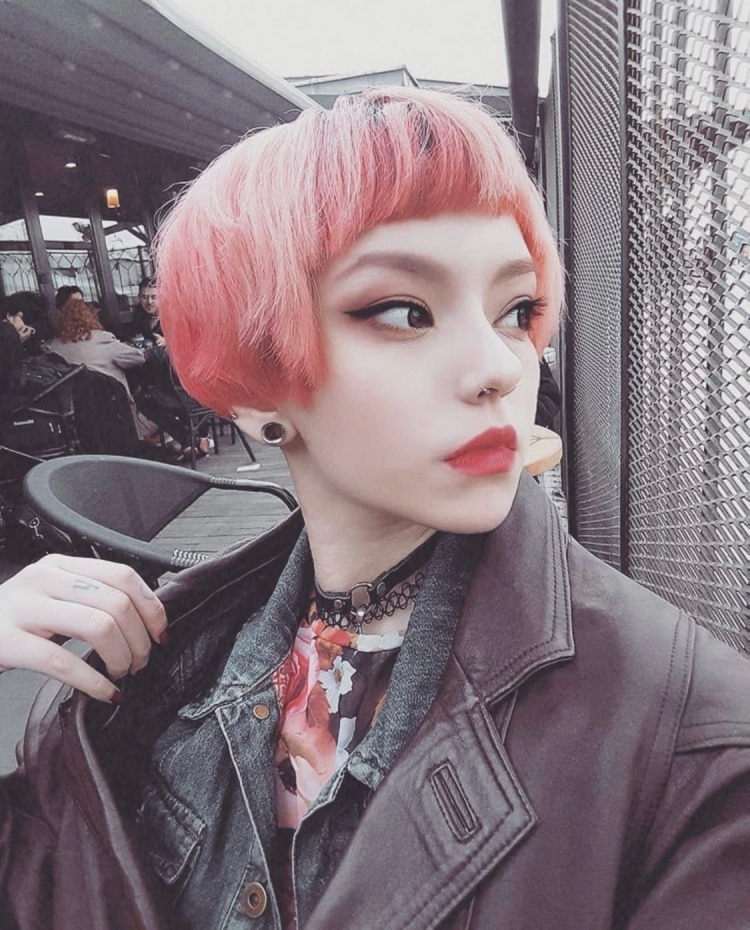 Hime Cut прическа