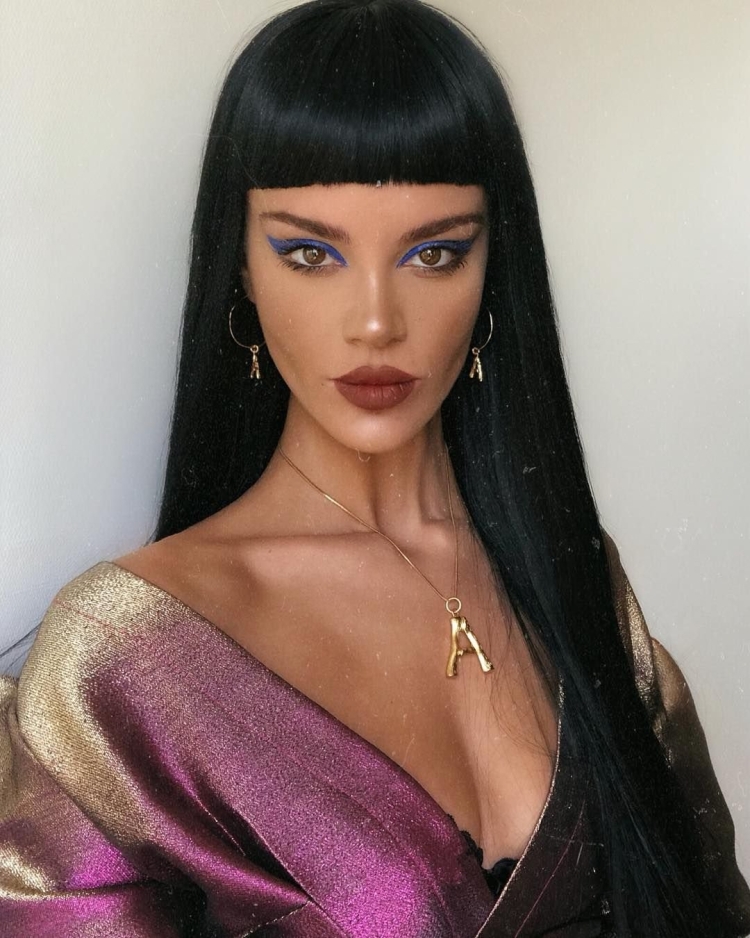 Милена Росалия без макияжа