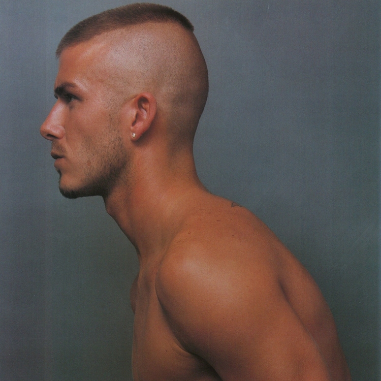 David Beckham Buzzcut