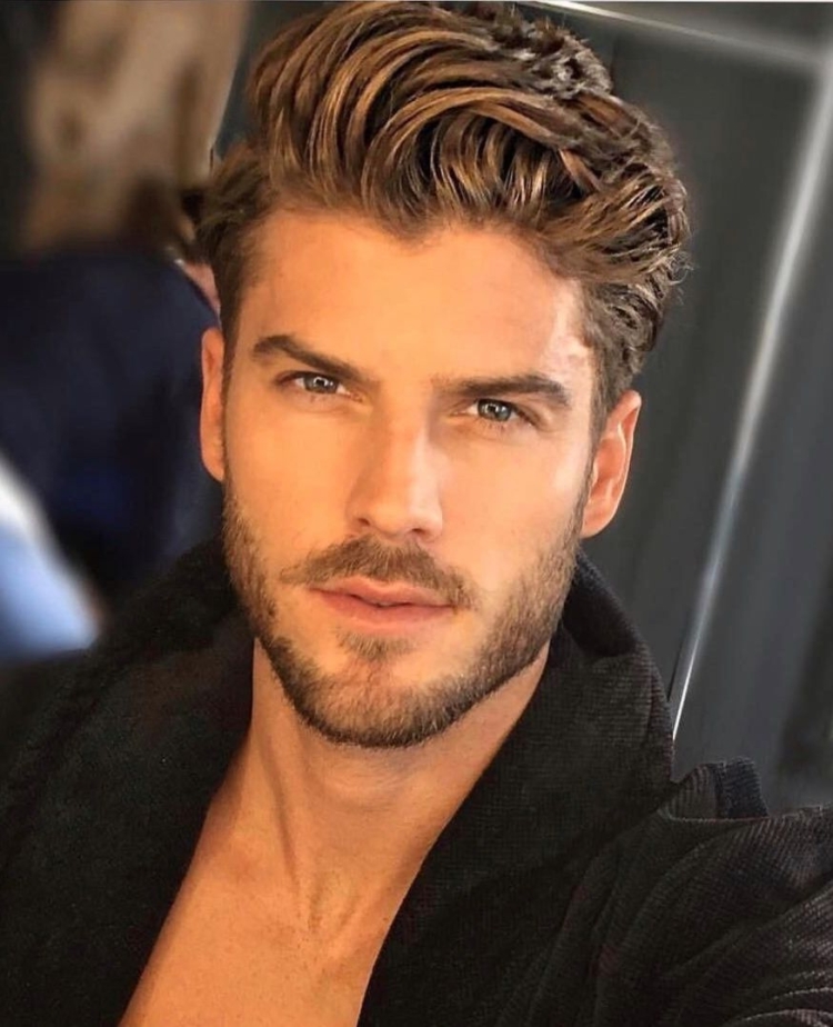 Итальянские прически мужские