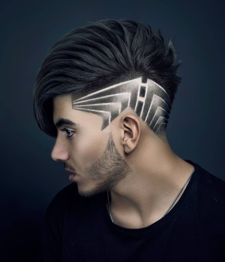 Авангардный стиль прически мужские