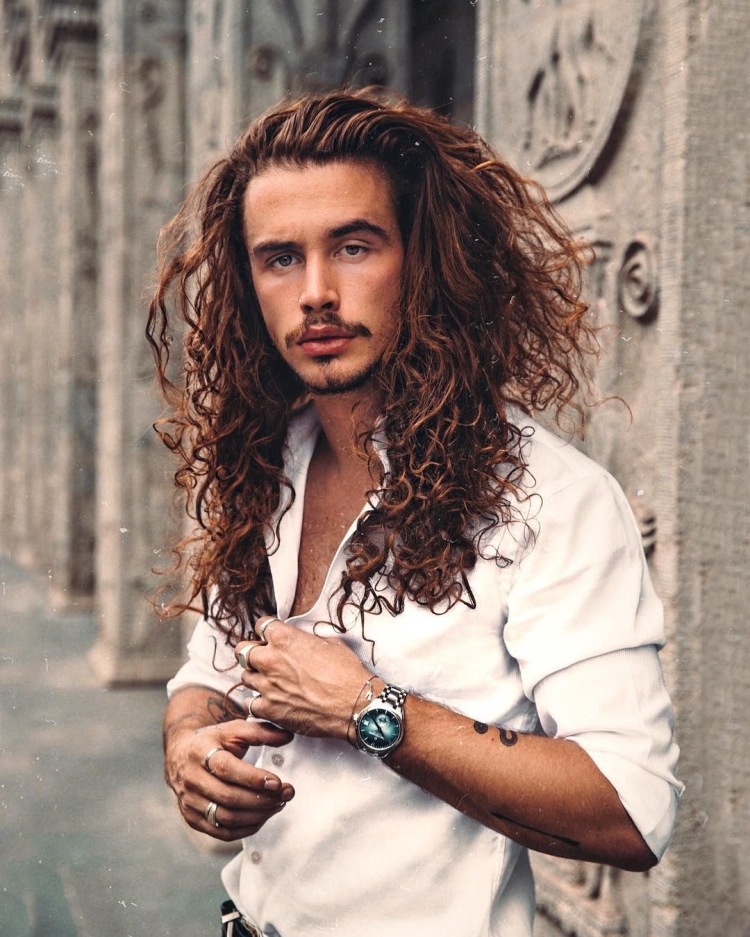 Прическа итальянка мужская