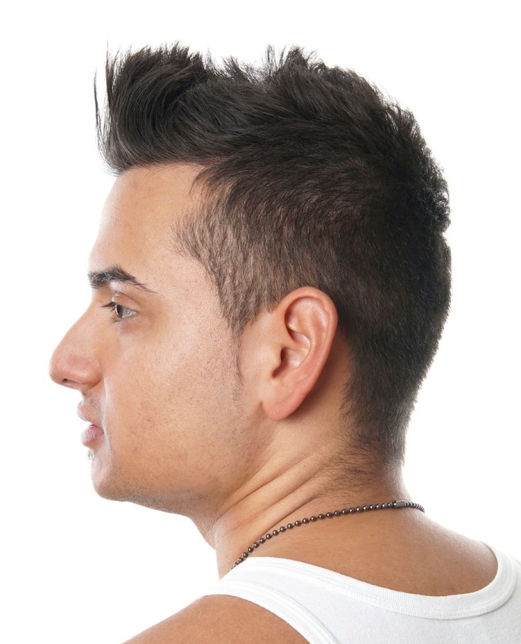 Spiky hair Лазарев