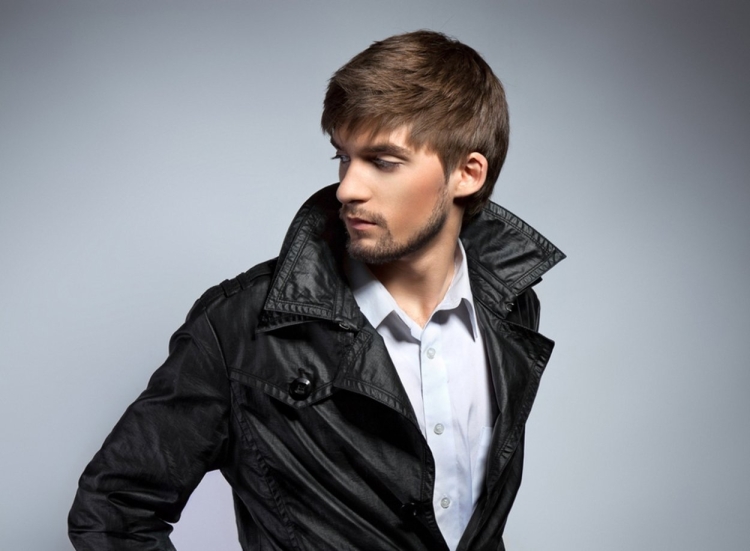 Прическа итальянка мужская классическая