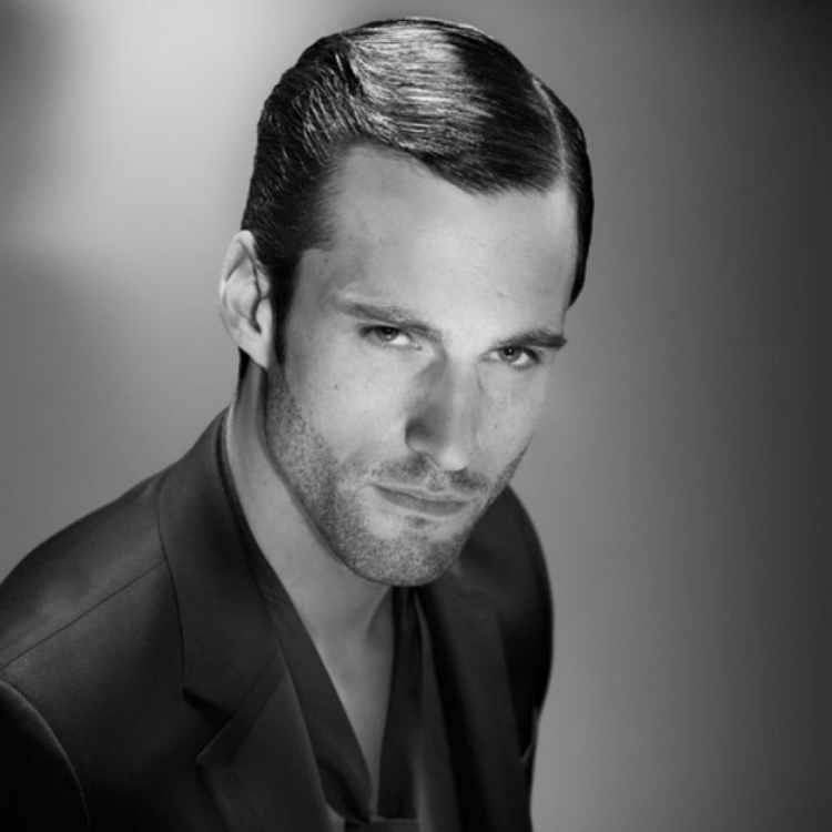 Классическая мужская итальянская прическа