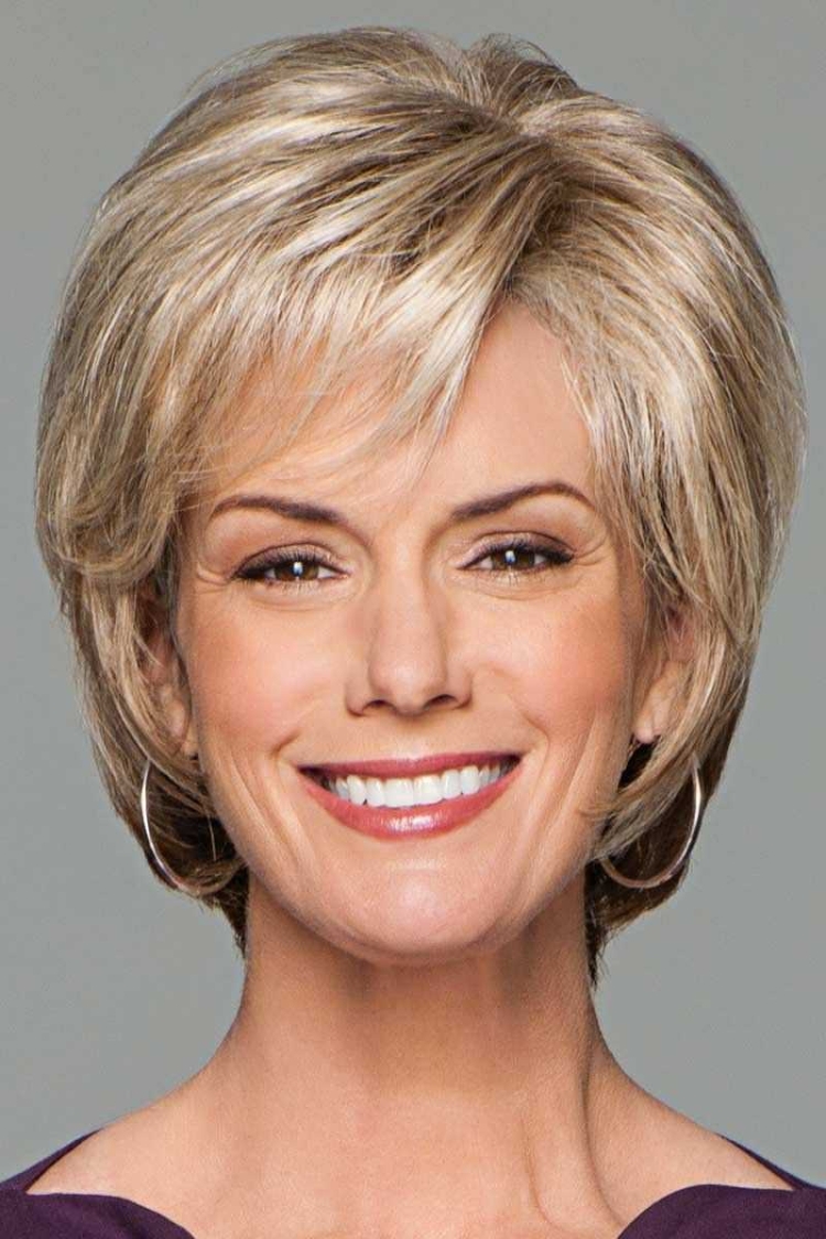 Стрижка Боб Гарсон на средние волосы за 50