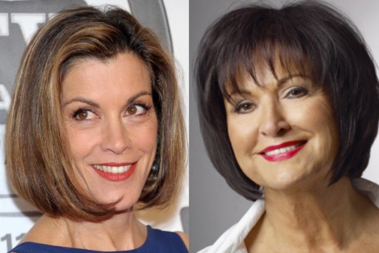 Стрижки на средние волосы для женщин после 50