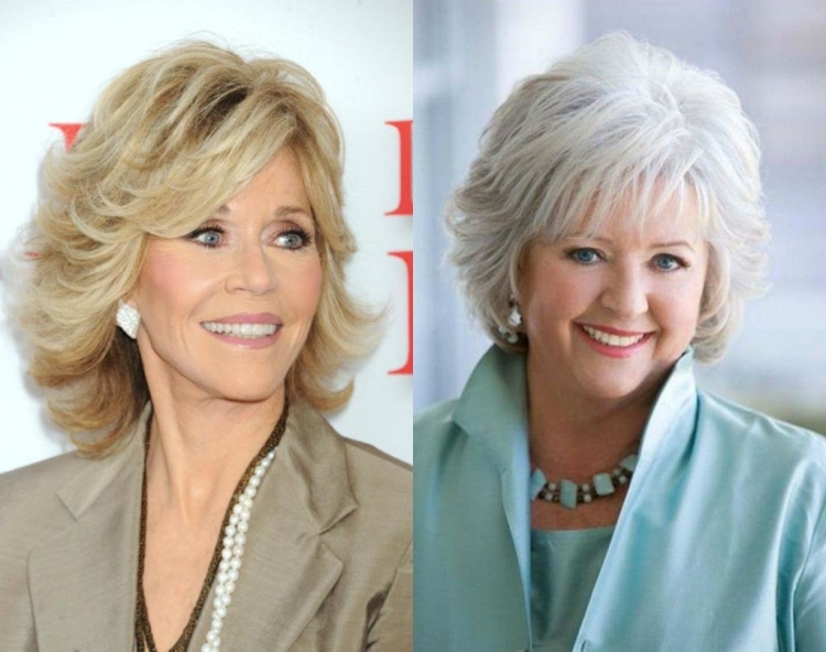 Модные прически для женщин 50+