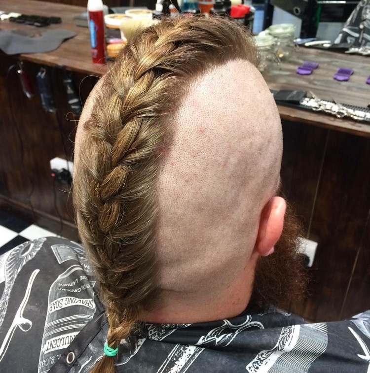Косы в ирокез мужская