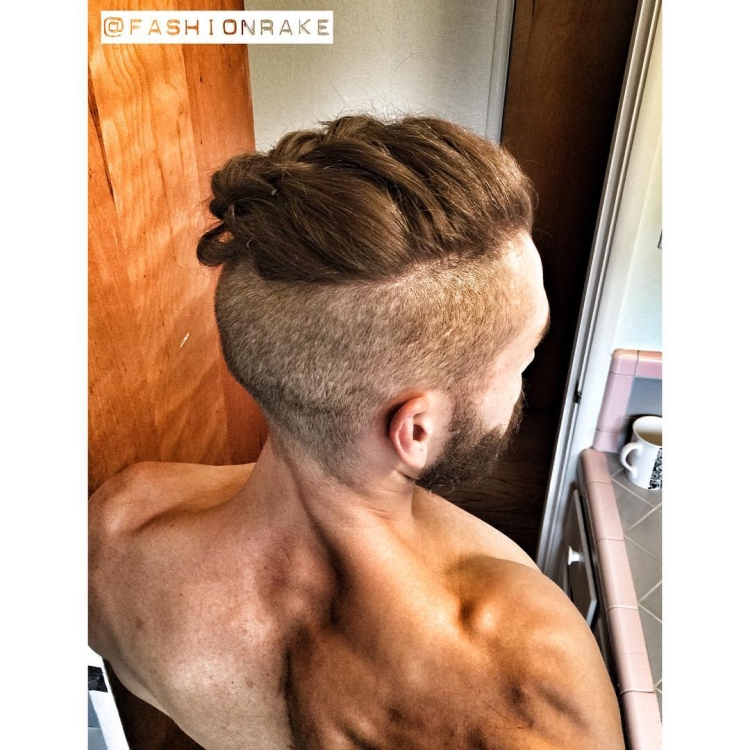 Мужские стрижки с косичкой на затылке