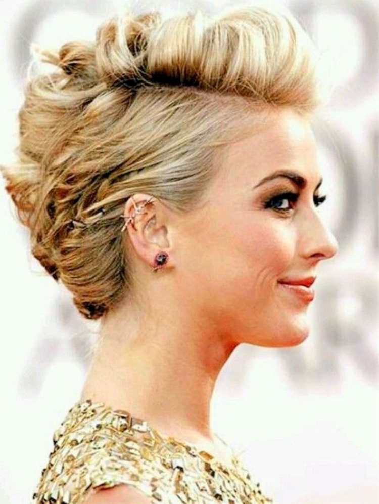 Вечерняя укладка на короткие волосы