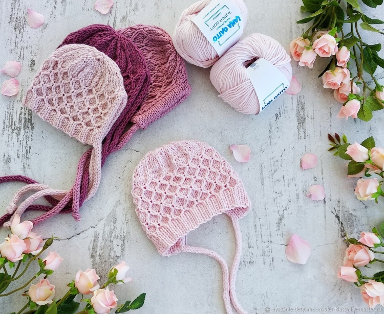 Чепчик для девочки
