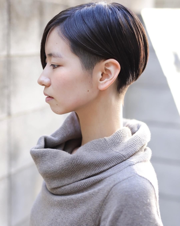 Пикси каре кореянки андеркат