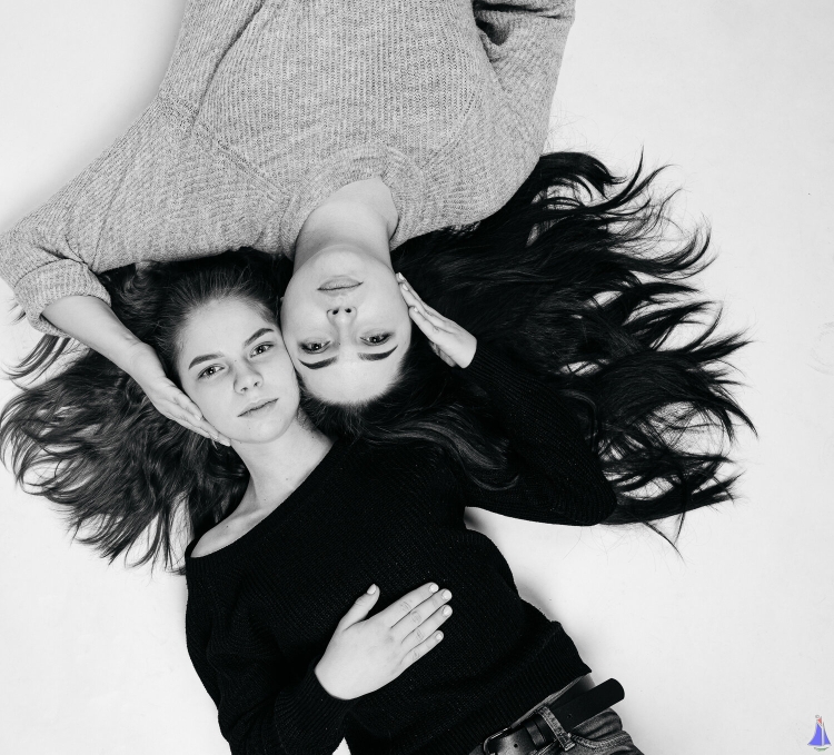 Крутая фотосессия с сестрой