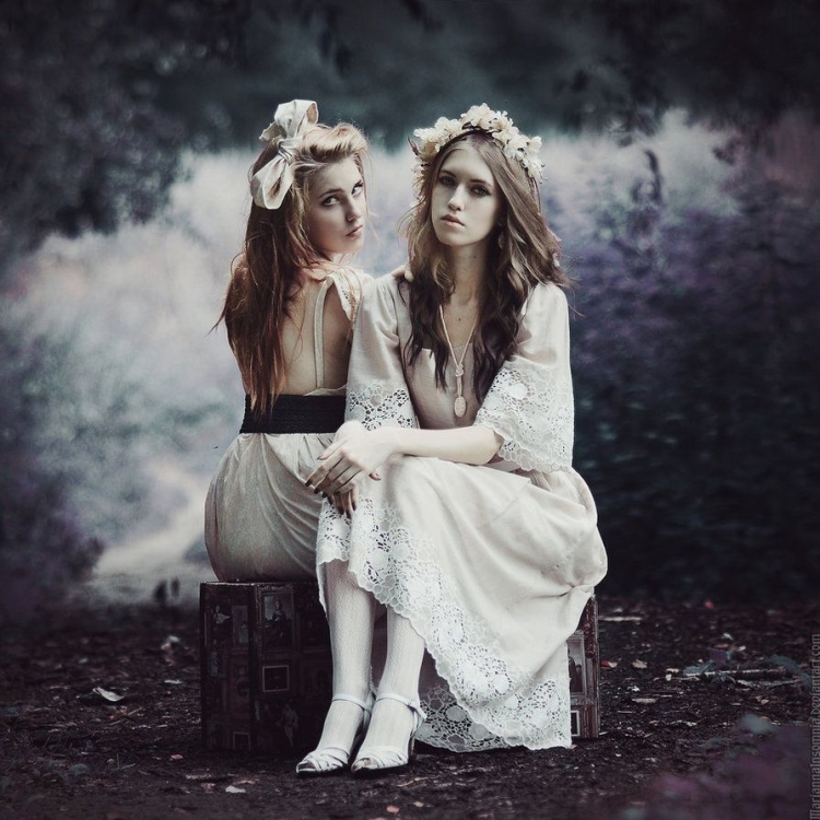 Фотосессия подруг