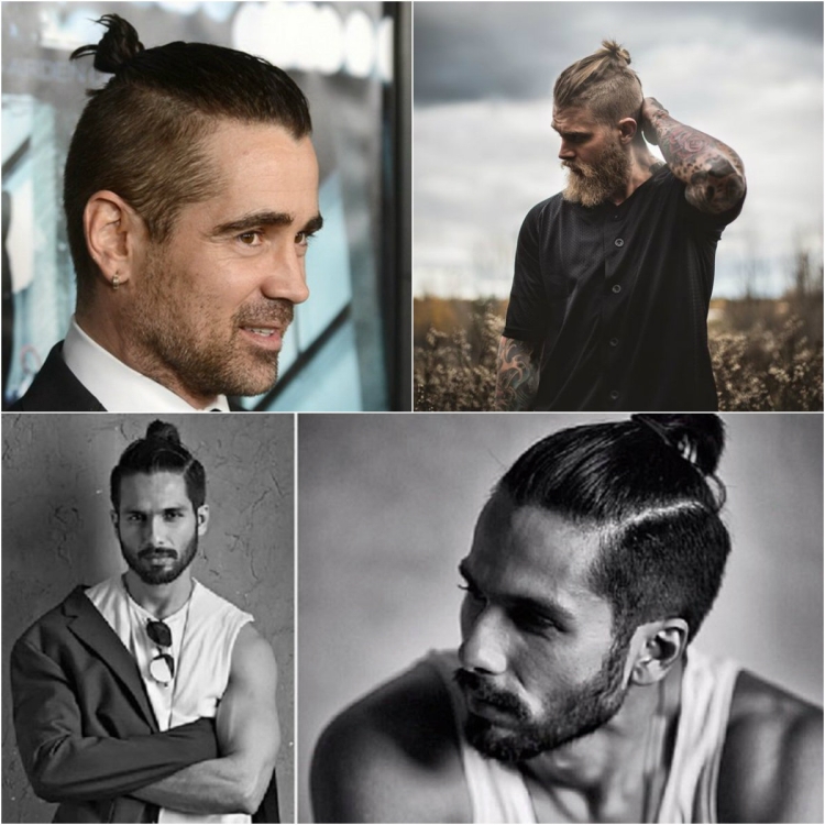 Стрижка Самурай мужская распущенная