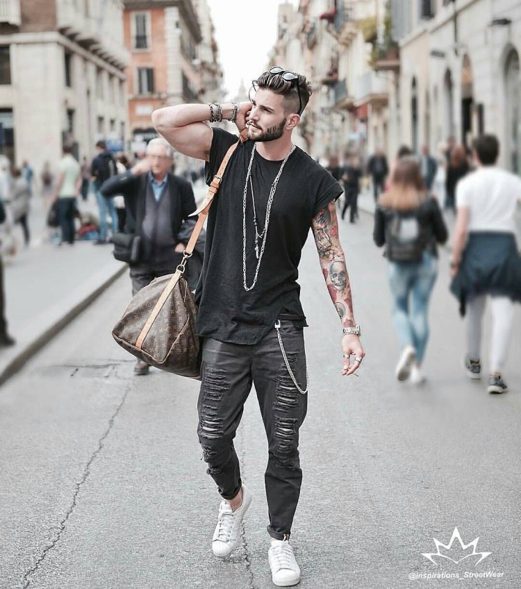 Уличная мода мужская