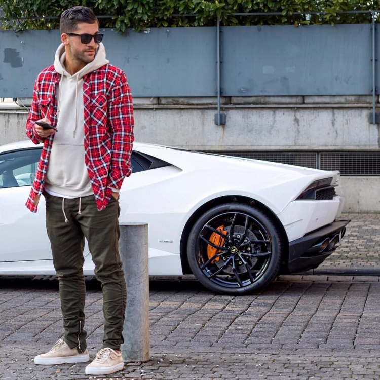 Худи и джоггеры стрит стайл