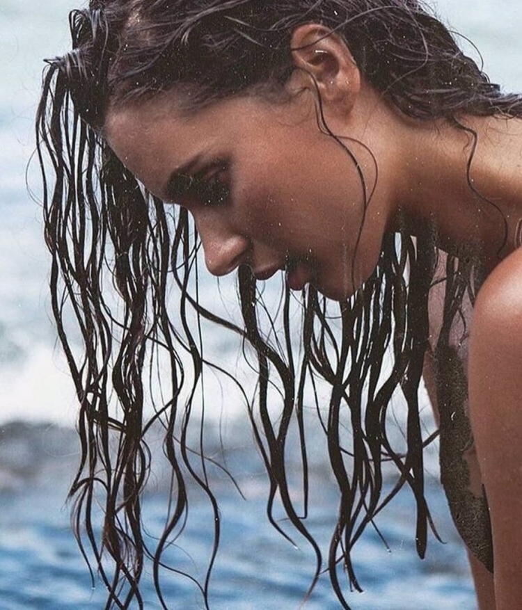 Фотосессия с мокрыми волосами