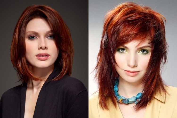 Стрижка Каскад асимметрия