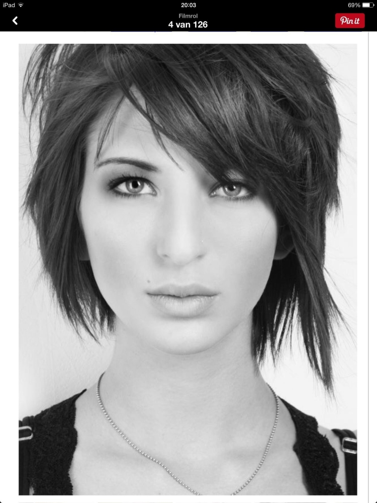 Рваная асимметричная стрижка