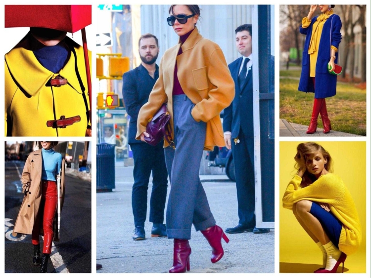 Контрастное сочетание в оджед