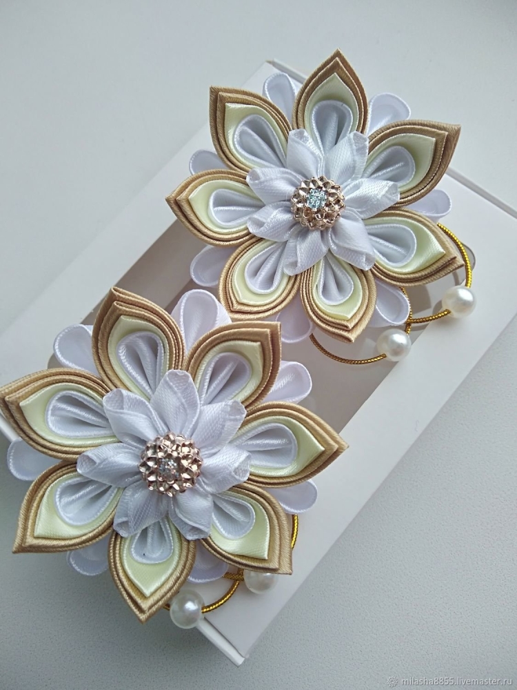 Заколки канзаши