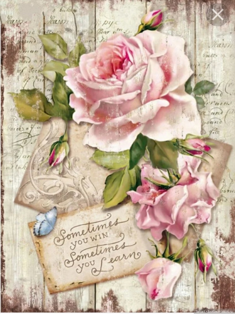 Розы Скрапбукинг